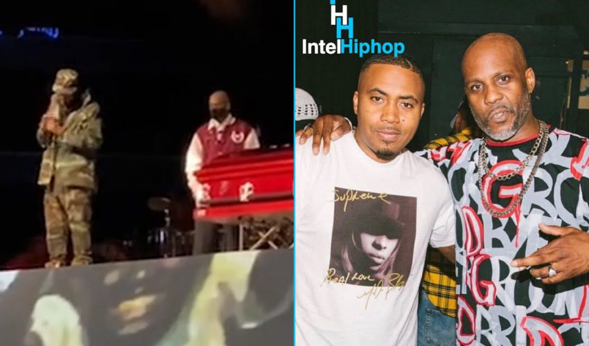 DMX best friend “Nas” pays his respect with a heartfelt speech at his memorial service!